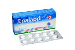 Enalapril 5 mg Caja Con 30 Tabletas Rx