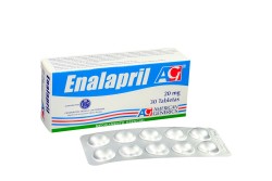 Enalapril 20 mg Caja Con 30 Tabletas Rx4