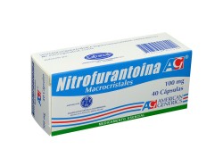 Nitrofurantoína 100 mg Caja Con 40 Cápsulas Rx2