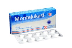 Montelukast 10 mg Caja Con 10 Tabletas Rx4