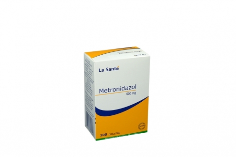 Metronidazol 500 Mg La Santé Caja Con 100 Tabletas Rx2