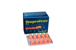 Ibuprofeno La Santé 800 mg Caja Con 50 Tabletas Recubiertas Rx