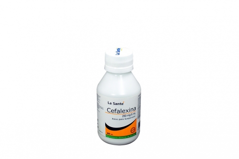 Cefalexina 250 mg / 5 mL Frasco Con 60 mL Rx2
