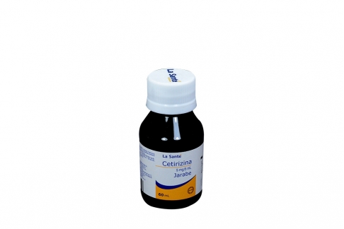 Cetirizina 5 mg / 5 mL Jarabe Con 60 mL Rx Rx4