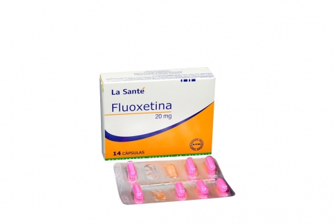 FLUoxetina 20 mg Caja Con 14 Cápsulas Rx4