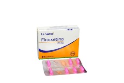 Fluoxetina 20 mg Caja Con 14 Cápsulas Rx4