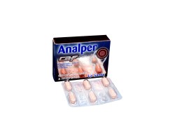 Analper Caf 500 / 40 mg Caja Con 12 Tabletas