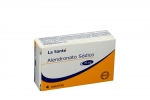 Alendronato Sódico 70 mg Caja Con 4 Tabletas Rx4