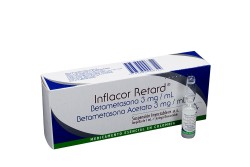 Inflacor Retard 3 mg / mL Caja Con 1 Ampolla Con 1 mL Rx