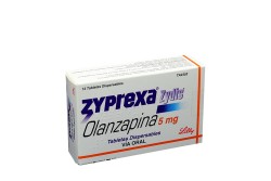 Zyprexa Zydis 5 mg Caja Con 14 Tabletas Dispersables Rx4