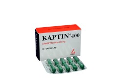 Kaptin 400 mg Caja Con 30 Cápsulas  Rx1