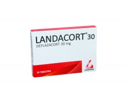 Landacort 30 Mg Caja Con 10 Tabletas Rx