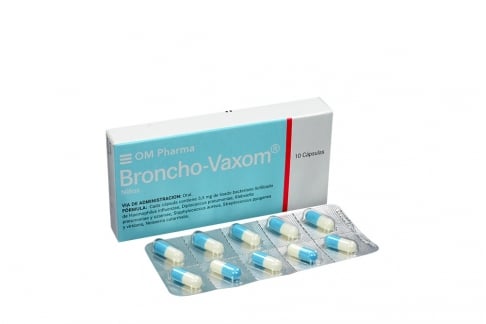 Broncho Vaxom Niños Caja Con 10 Cápsulas Rx