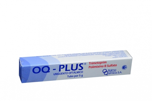 Oq Plus Unguento Oftálmico Caja Con Tubo X 3.5 g Rx Rx2