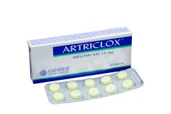 Artriclox 15 mg Caja Con 10 Tabletas Rx