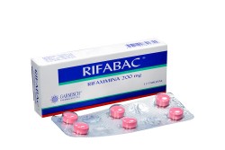 Rifabac 200 mg Caja x 12 Tabletas Rx2