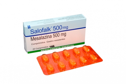 Salofalk 500 mg Caja Con 20 Comprimidos Rx4