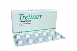 Tretinex 20 Mg Caja Con 30 Cápsulas De Gelatina Blanda  Rx5