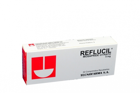 Reflucil 5 mg Caja Con 30 Comprimidos Recubiertos Rx