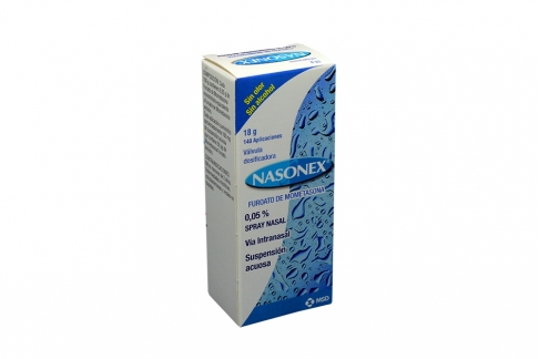 Comprar Nasonex 0.05 % Frasco Con 18 g. En Farmalisto Colombia.