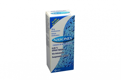 Nasonex Spray Nasal 0.05 % Caja Con Frasco Con 10 g Rx Rx1