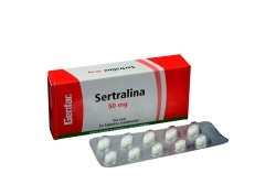 Sertralina 50 mg Caja Con 10 Tabletas Recubiertas Rx4
