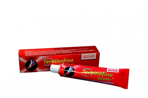 Terbinafina Crema 1% Caja Con Tubo Con 20 g Rx
