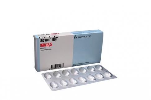 Diovan Hct 160 / 12.5 Mg Caja Con 14 Comprimidos Rx4