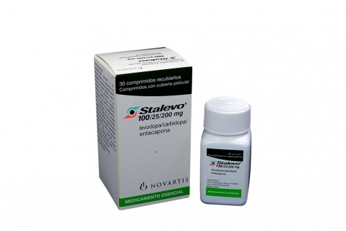 Stalevo 100 / 25 / 200 Mg Caja Con Frasco Con 30 Comprimidos Recubiertos Rx Rx1 Rx4