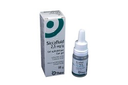 Siccafluid Gel  2,5 Mg / g Frasco Con 10 g Rx