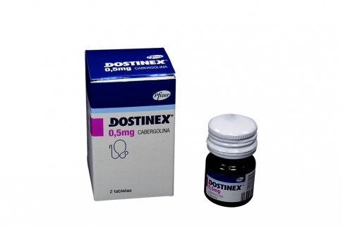 Dostinex 0.5 mg Frasco Con 2 Tabletas Rx  Rx1