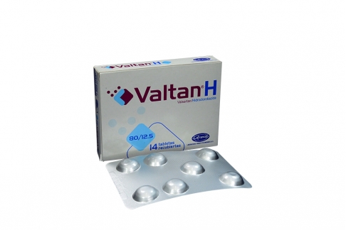 Valtan H 80 / 12.5 mg Caja Con 14 Tabletas Rx