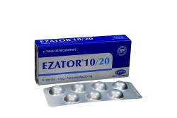 Ezator 10 / 20 mg Caja Con 14 Tabletas Recubiertas Rx