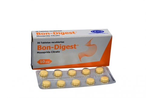 Bon-Digest 10 mg Caja Con 30 Tabletas Rx