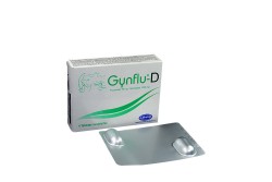 Gynflu–D 75 mg / 1000 mg Caja Con 4 Tabletas Recubiertas Rx
