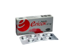 Ericox 60 mg Caja X 14 Tabletas Rx