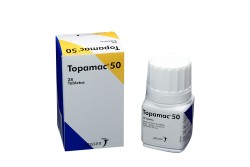 Topamac 50 mg Caja Con Frasco Con 28 Tabletas Rx4 Rx1