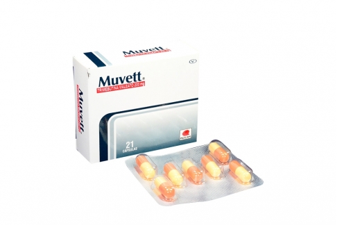 Muvett 200 mg Caja Con 21 Cápsulas Rx