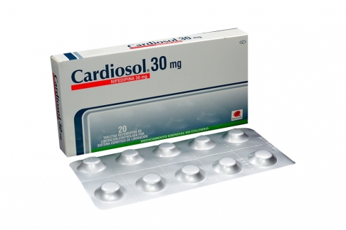 Cardiosol 30 mg Caja Con 20 Tab. Recubiertas Rx4