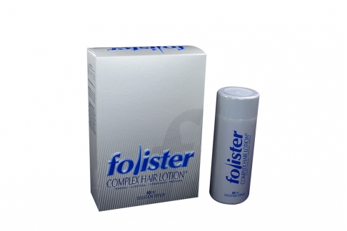 Folister Complex Hair Lotion 5 / 100 / 25 mg Caja Con Frasco Con  60 mL Rx