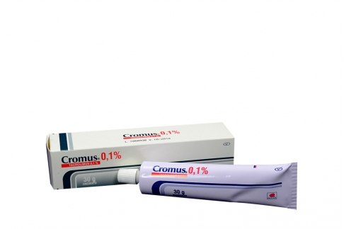 Cromus 0.1% Ungüento Caja Con Tubo Con 30 g Rx Rx1