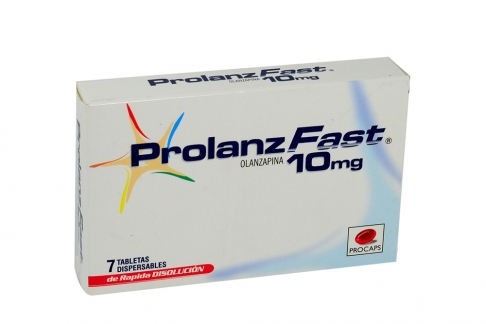 Prolanz Fast 10 mg Caja Con 7 Tabletas Dispersables Rx1 Rx4