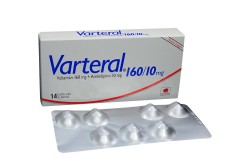 Varteral 160 / 10 mg Caja Con 14 Cápsulas Rx4