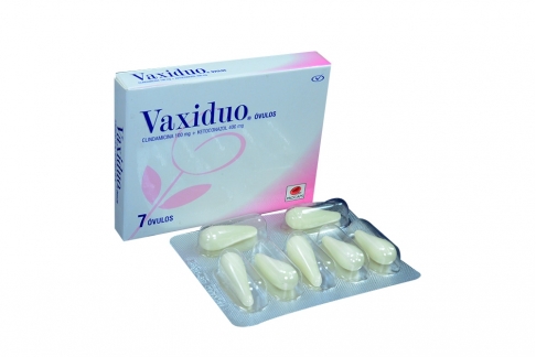 Vaxiduo 100 / 400 mg Caja Con 7 Óvulos Rx