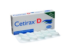 Cetirax D 5 / 15 Mg Caja Con 10 Cápsulas Rx