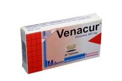Venacur 450 mg Caja Con 20 Comprimidos Rx