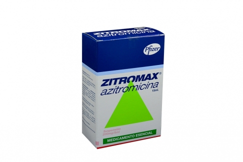 Zitromax Caja Suspensión 200mg / 5mL Rx Rx2