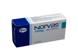 Norvas 10 mg Caja Con 30 Tabletas Rx4
