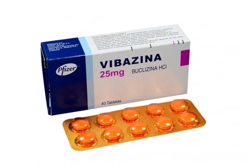Vibazina 25 mg Caja Con 40 Tabletas Rx
