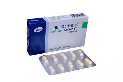 Celebrex 200 Mg Caja Con 10 Cápsulas Rx Rx1
